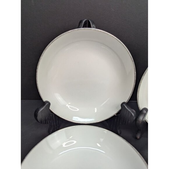 Royal M by Mitashoten Platinum Knight M109 Coupe Fruit Berry Bowl Set of 4 - Picture 3 of 8